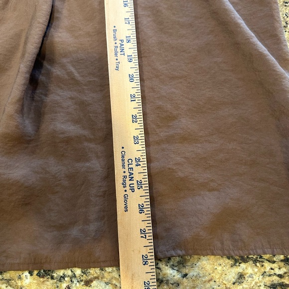 j. jill Women’s brown v neck oversized drop shoulder blouse size xl - Picture 5 of 6